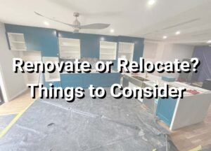 Renovate vs Relovate-Renovation Builders Melbourne