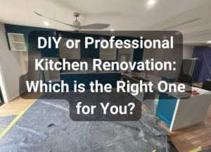 diy vs professional kitchen renovation