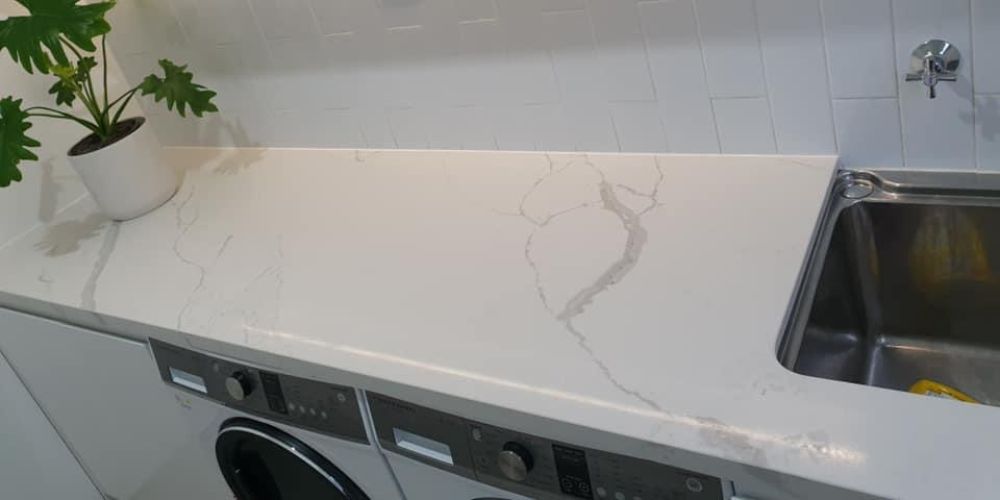 Perfect laundry room countertop materials - Renovation Builders Melbourne